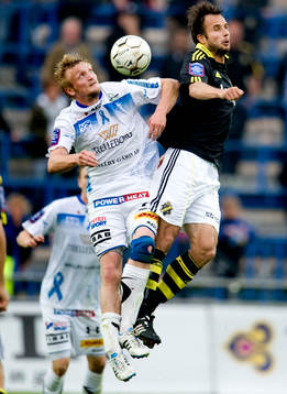 Fredrik Jensen, Trelleborg, Helgi Daníelsson, AIK