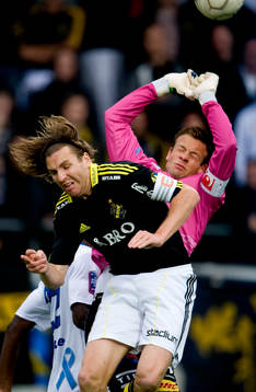 Nils-Eric Johansson, AIK, Viktor Noring, målvakt,