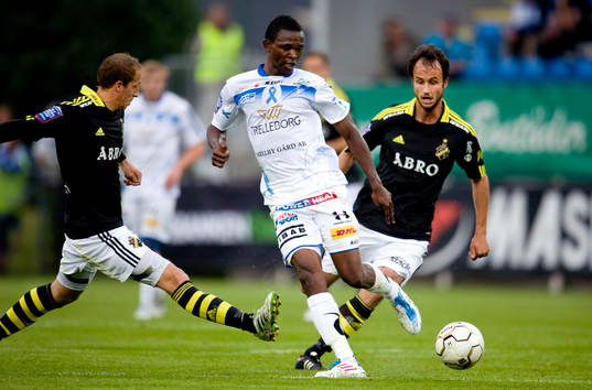 Kenny Pavey, Helgi Daníelsson, AIK, Ibrahim Koroma,