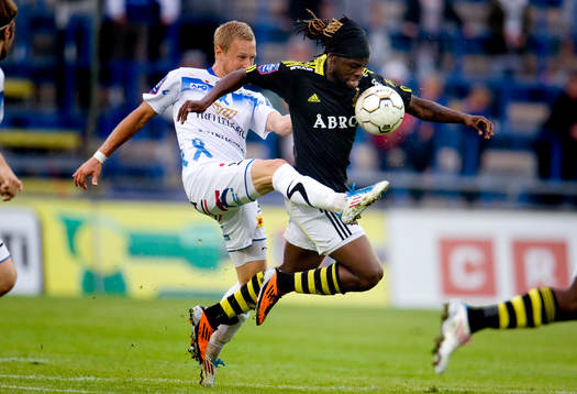 Magnus Andersson, Trelleborg, Martin Kayongo Mutumba, AIK