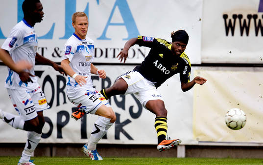 Martin Kayongo Mutumba, AIK slår ett inlägg
