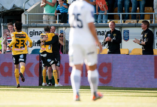 Lasse Nilsson, Elfsborg, kramar om tillfällige tränare