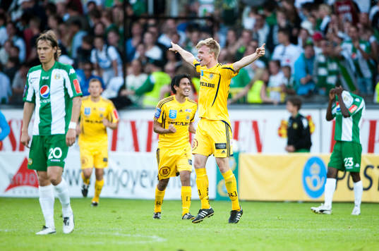 Bläddra bland fler bilder av Fotboll, Superettan, Hammarby - Ängelholm