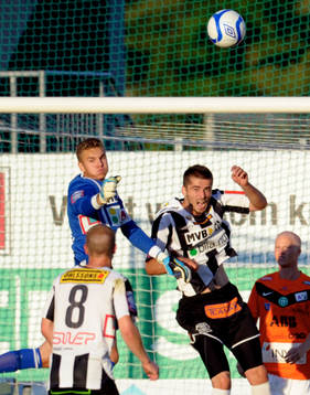 Mirza Selimovic, målvakt, Alexander Zaim, Landskrona
