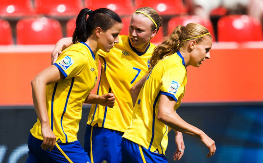 Jessica Landström, Sara Larsson, Charlotte Rohlin,