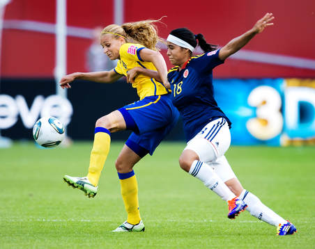 Charlotte Rohlin, Sverige, Katerin Castro, Colombia