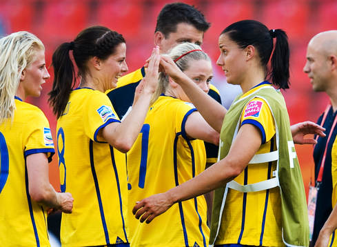 Lotta Schelin, Jessica Landström, Sverige