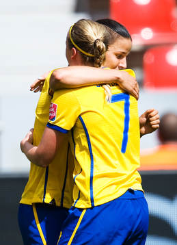 Jessica Landström, Sverige, jubel