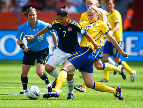 Catalina Usme, Colombia, Lisa Dahlkvist, Sverige