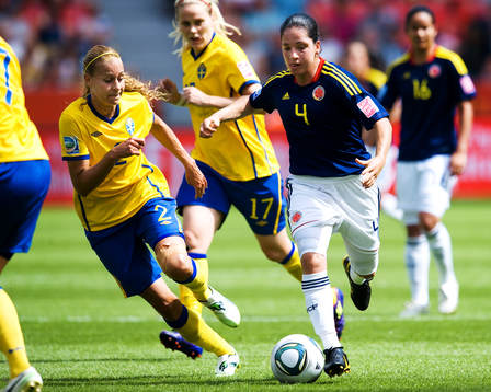 Charlotte Rohlin, Sverige, Diana Ospina, Colombia
