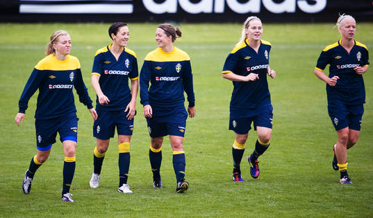 Linda Sembrant, Therese Sjögran, Lina Nilsson, Lisa