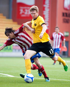 David Elm, Elfsborg, gör 4-0, Krostobal Pazos, Fola Esch