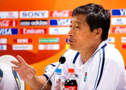 Kwang Min Kim, förbundskapten