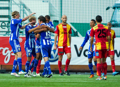 Bläddra bland fler bilder av Fotboll, Allsvenskan, Syrianska - Göteborg