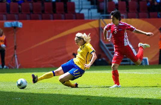 Lisa Dahlkvist, Sverige, Un Byol Ho, Nordkorea