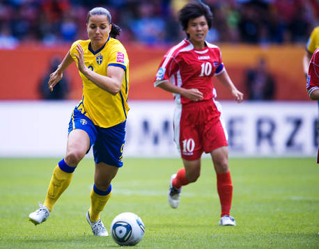 Jessica Landström, Sverige, Yun Mi Jo, Nordkorea