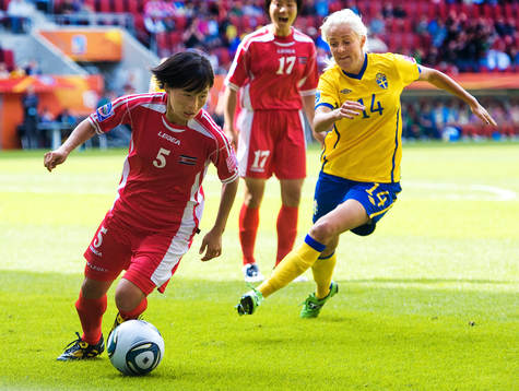 Jong Sun Song, Nordkorea, Josefine Öqvist, Sverige