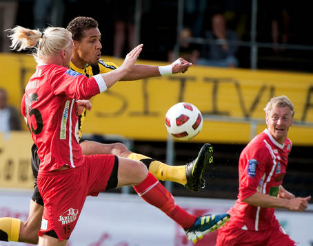 Mathias Ranégie, Häcken, Robin Cederberg, Mjällby