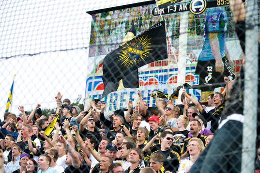 Bläddra bland fler bilder av Fotboll, allsvenskan, Halmstad - AIK