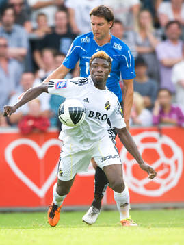 Mikael Rosén, Halmstad och Mohamed Bangura, AIK