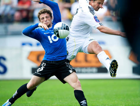Niklas Backman, AIK och Kujtim Bala, Halmstad