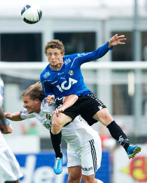 Daniel Tjernström, AIK och Kujtim Bala, Halmstad