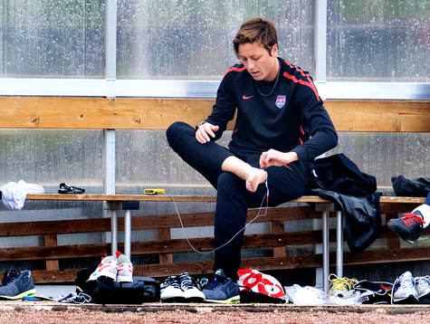 Abby Wambach, USA, skada