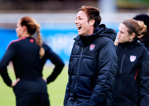 Abby Wambach, USA, jubel, glädje