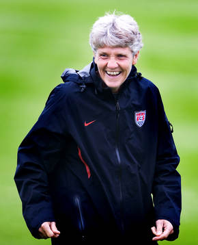 Pia Sundhage, förbundskapten, USA