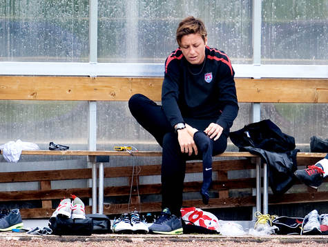Abby Wambach, USA, skada