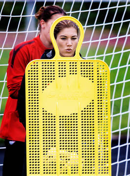 Hope Solo, målvakt, USA