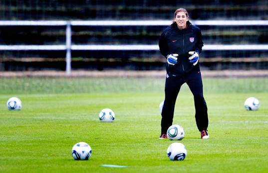 Hope Solo, målvakt, USA