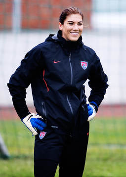 Hope Solo, målvakt, USA