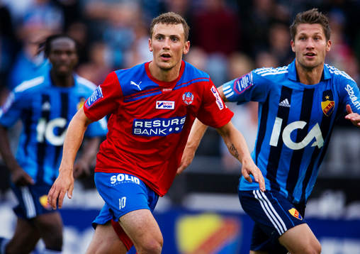 Alexander Gerndt, Helsingborg, och Joona Toivio, Djurgården
