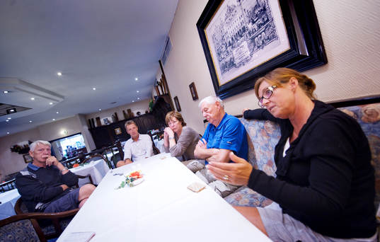 Olle Seger, farfar, Mikael Seger, pappa, Ingalill Seger,