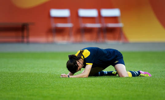 Lotta Schelin, skada