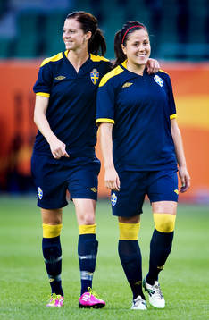 Lotta Schelin, Madelaine Edlund