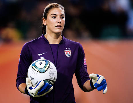 Hope Solo, målvakt, USA