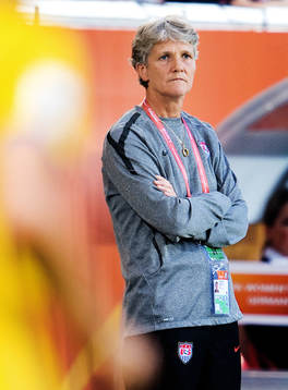 Pia Sundhage, förbundskapten, USA