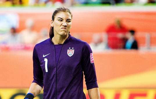 Hope Solo, målvakt, USA