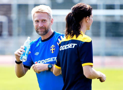 Thomas Dennerby, förbundskapten, Lotta Schelin