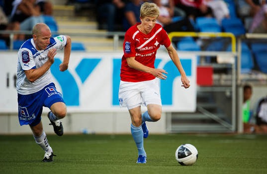 Viktor Rönneklev, Norrköping, och Simon Kroon, Malmö FF