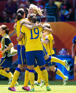 Sofia Jakobsson, Sverige, jubel