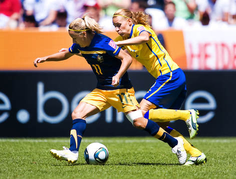 Lisa De Vanna, Australien, Charlotte Rohlin, Sverige