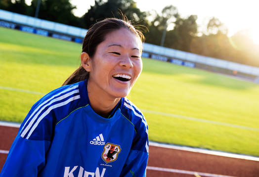Homare Sawa, Japan