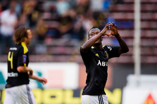 Teteh Bangura, AIK, jubel
