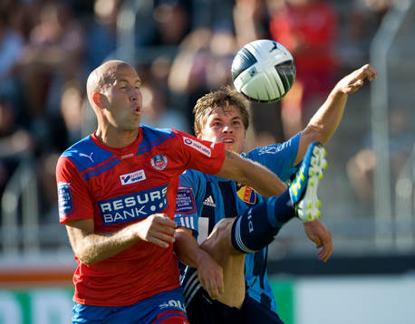 Mattias Lindström, Helsingborg och Sebastian Rajalakso,