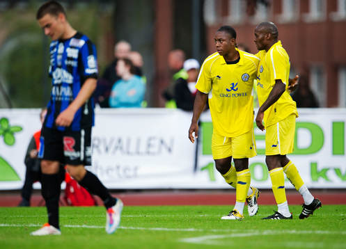 Matt Oakley och Lloyd Dyer, Leicester