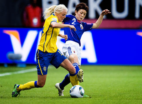 Josefine Öqvist, Sverige, Yukari Kinga, Japan