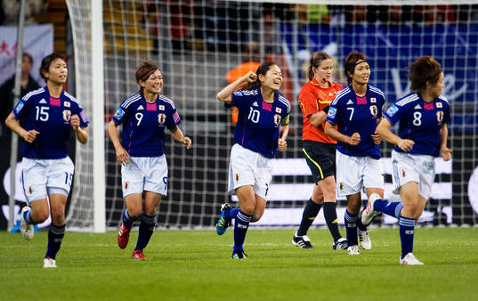 Homare Sawa, Japan, jubel